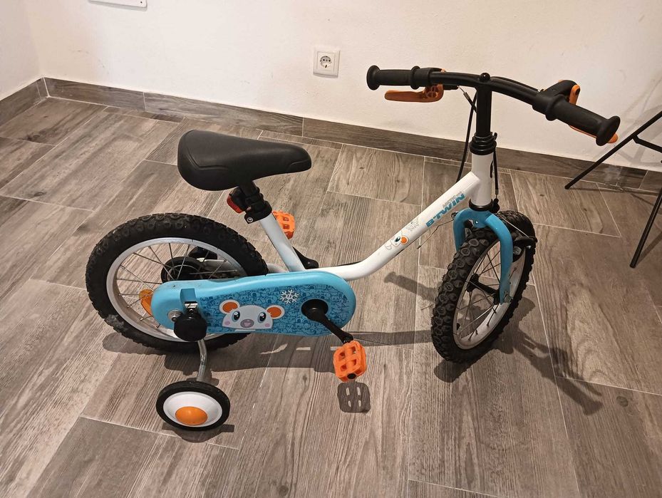 Bicicleta para crianças BTWIN roda 14 ótimo estado