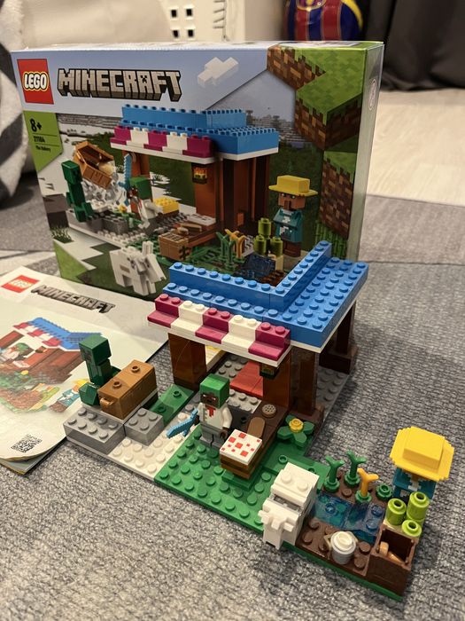 Lego minecraft piekarnia