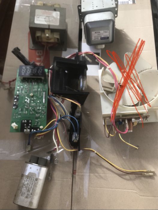 Запчасти для микроволновки