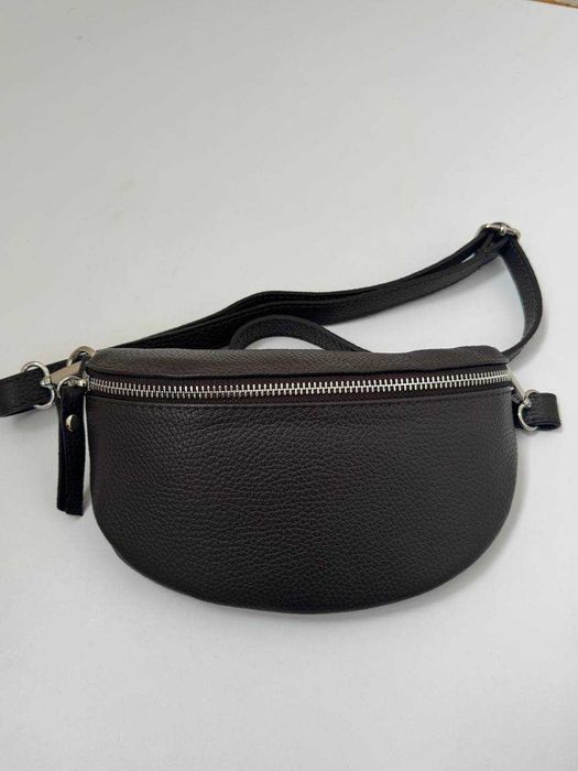 Шкіряна жіноча бананка Vera pelle