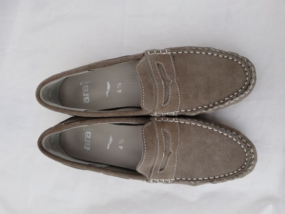 Buty damskie mokasyny Ara UK 4,5 rozmiar 37 wkładki 24 cm