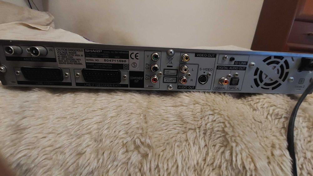 DVD Sharp DV-HR480