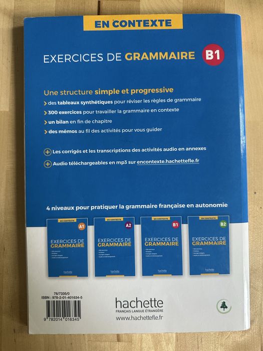 exercices de grammaire B1 wydawnictwo hachette
