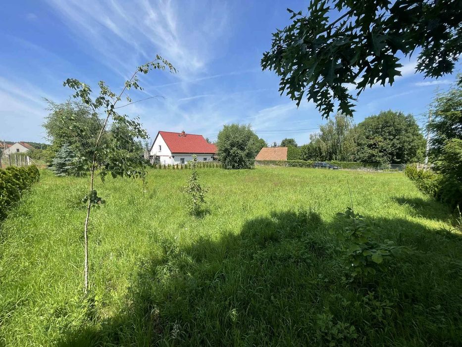 Działka budowlana 1234m2 Siodłkowice gmina Wołów