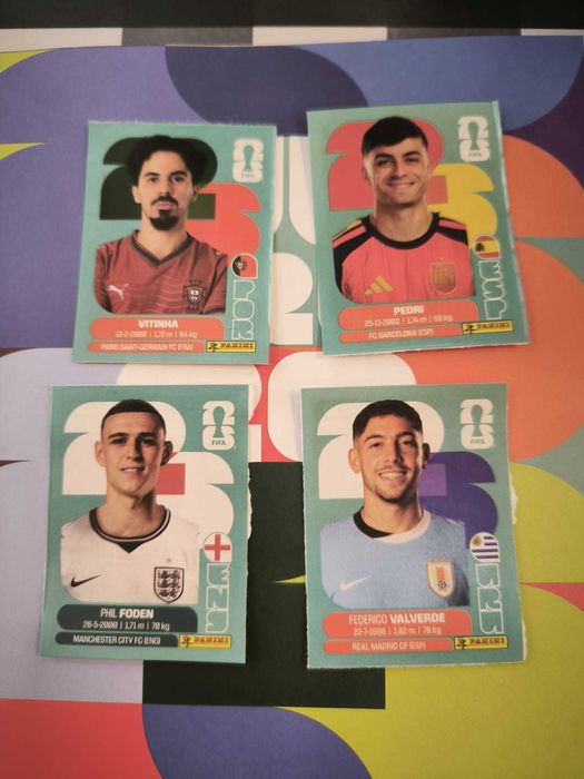 Lote de cadernetas do mundial 26
