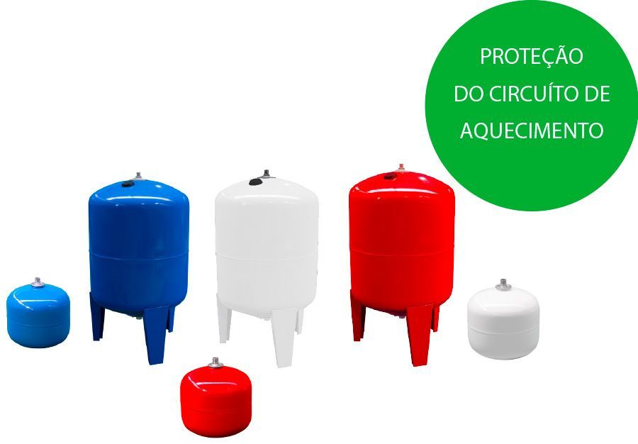 Vasos de Expansão Novos, Solar e Aquecimento.