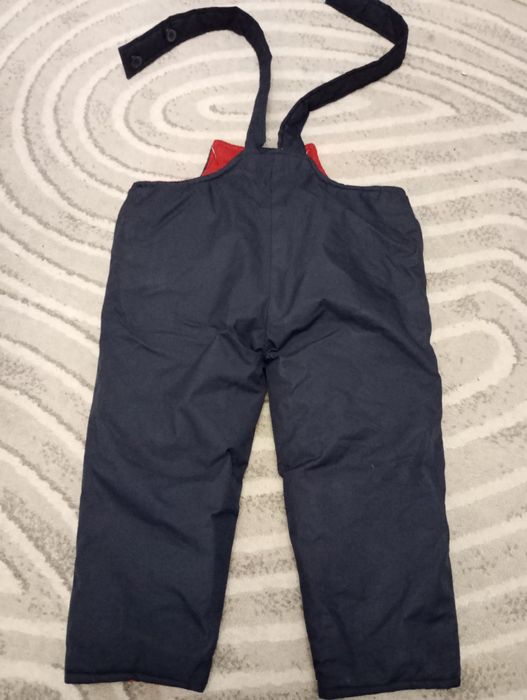 Spodnie na sanki, narty skafandrowe