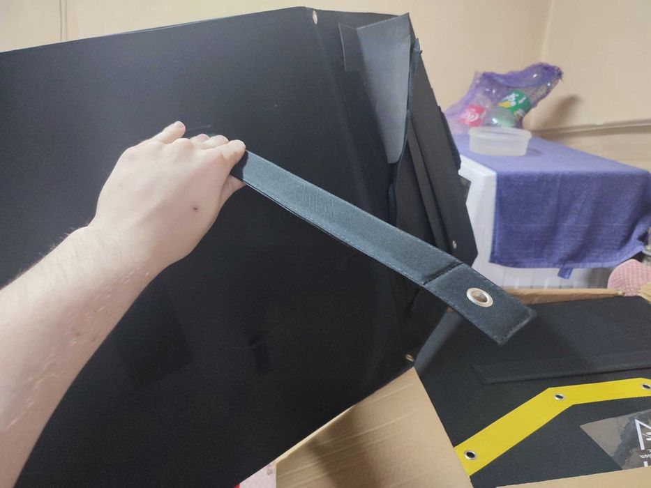 Портативна сонячна панель на 120Вт Реальні