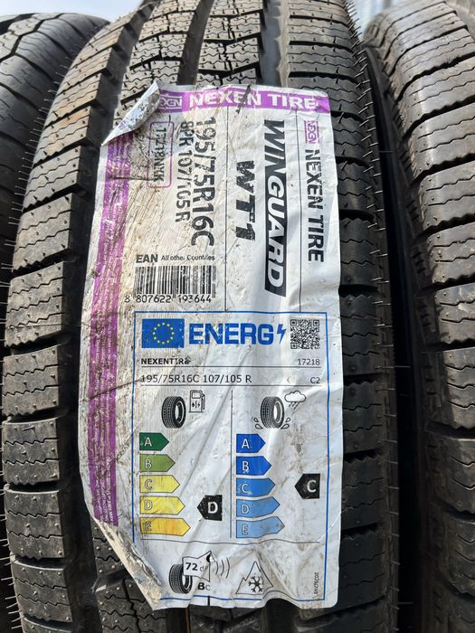 Шини 195/75/16с 25/23 Рік‼️10/8.5мм‼️Як нові‼️Continental;Nexen‼️R16С