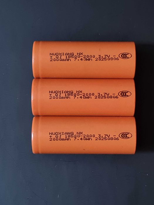 акумулятор 18500 Li-ion 3.7v 2000mAh NUOXIANG