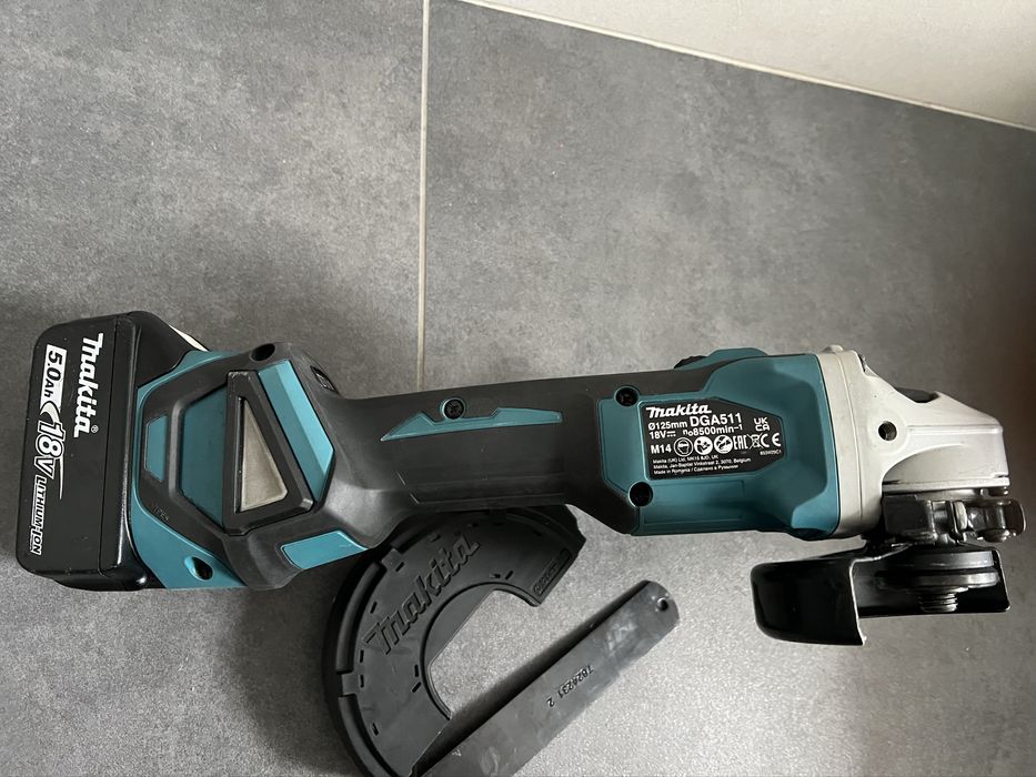 Безщіткова Акум.болгарка Makita DGA 511 (рег.оборотів)