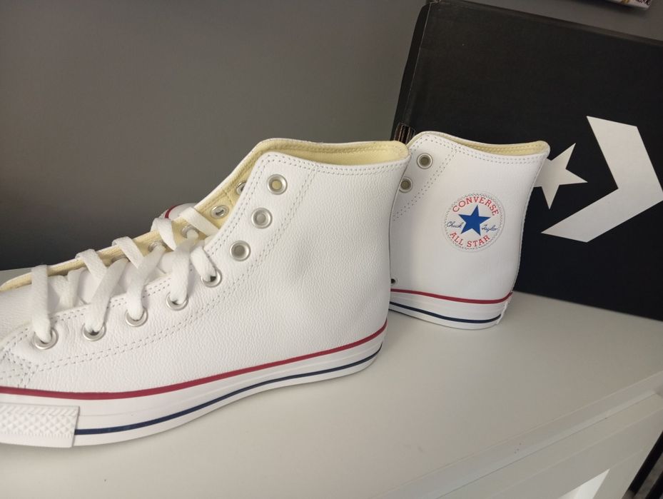 Converse Chuck Taylor All Star Leather High Top 42