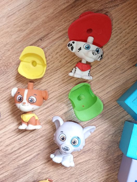 Psi patrol figurki klocki puzzle