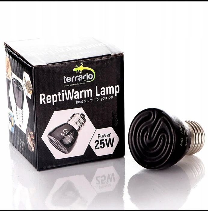 Sprzedam mini emiter ciepła 25W ŻARÓWKA GRZEWCZA CERAMICZNA DO TE