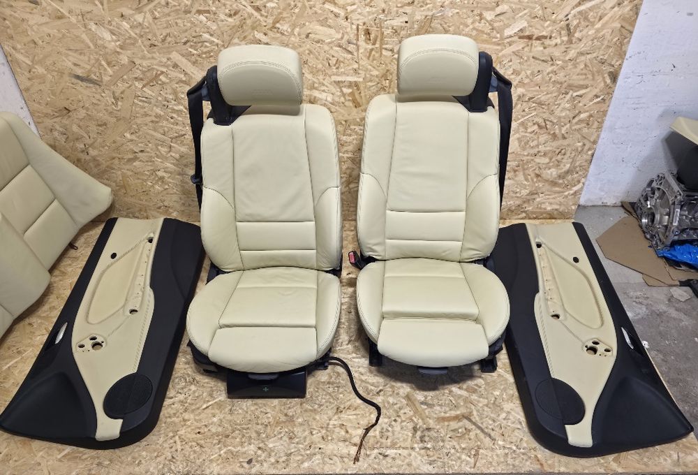 Bmw e46 fotele skóra cabriolet m3 wnetrze cabrio nappa