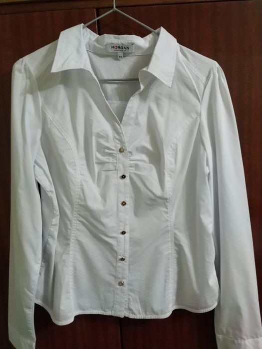 Блузка белая. Классика.