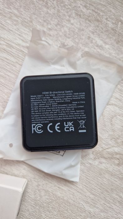 UGREEN HDMI Switch 4K 60Hz двонаправлений перемикач сплітер PS5 MacBook новий
