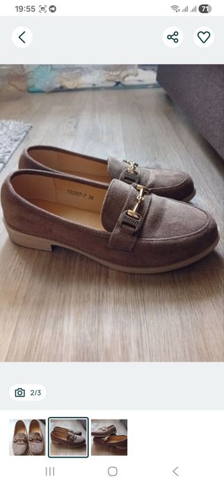 Продам лофери  розмір 36