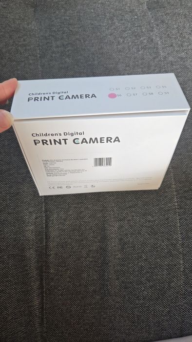 Aparat z drukarką termiczną dla dzieci a'la polaroid