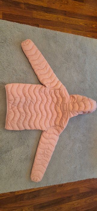 Kurtka dziewczeca przejściowa puchowa. Tape a ľoeil. 14Y 164cm.