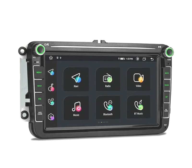 RADIO 8″ GPS ANDROID 11 VOLKSWAGEN VW PARA SEAT SKODA OCTACORE 4GB RAM+64GB ROM