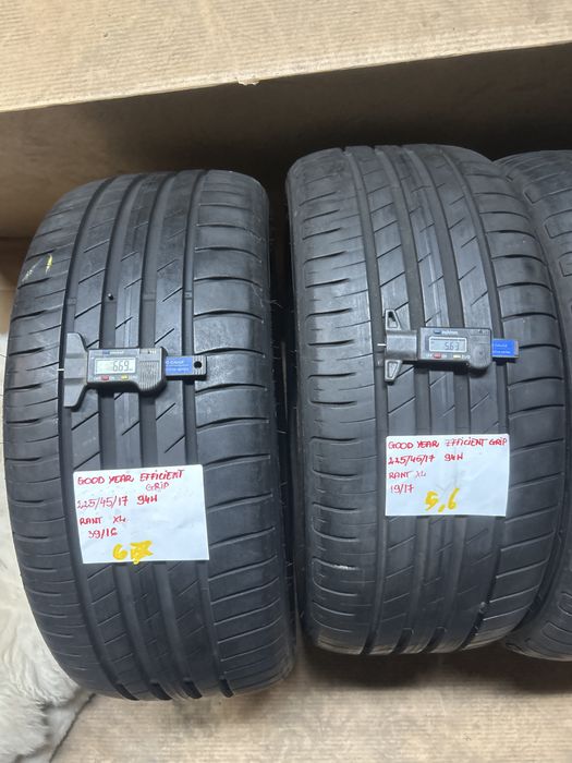 4x 225/45R17 94W GOODYEAR EFFICIENT GRIP opony letnie RANT XL
