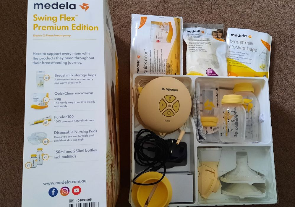 Medela swing flex premium edition (wtyczka UK)