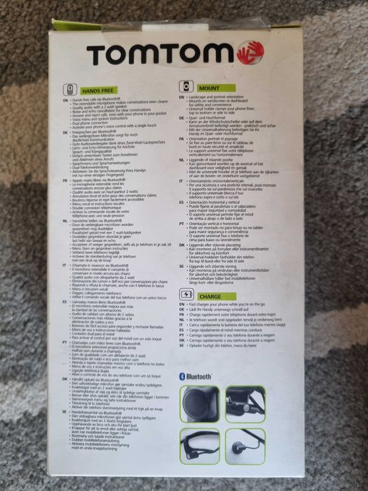 kit carro mãos-livres para telemóvel/smartphone TomTom