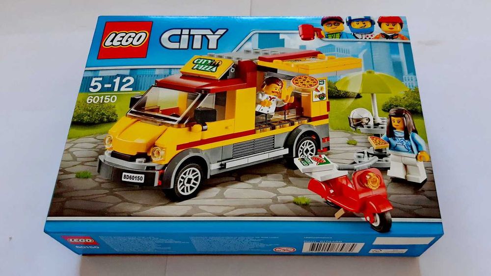 Lego City 60150 Pizza Van selado