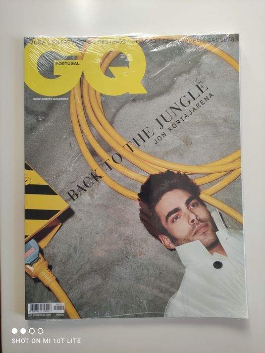 Revistas GQ novas e embaladas