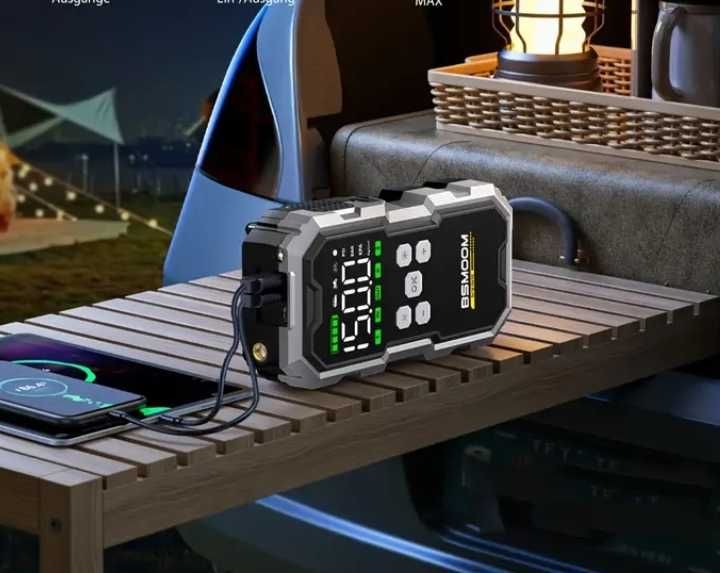 Booster bateria auto/ Arrancador/ Powerbank/ Lanterna led