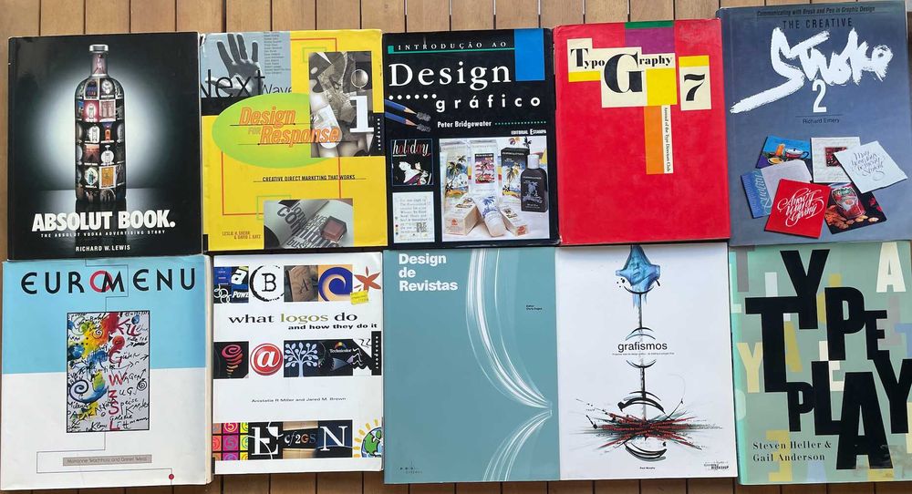 Livros e anuários de Design Gráfico