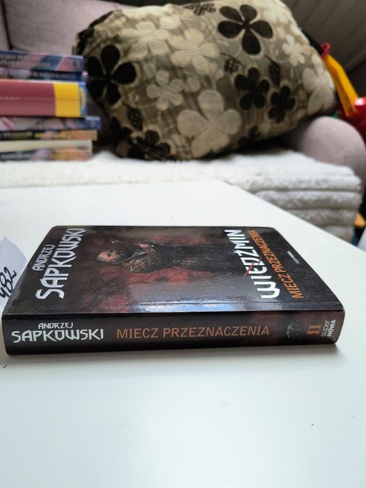 #482 Wiedźmin miecz przeznaczenia czerwona seria