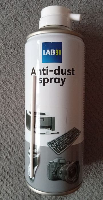 Spray sprzężone powietrze do różnych sprzętów, kurz się nie schowa