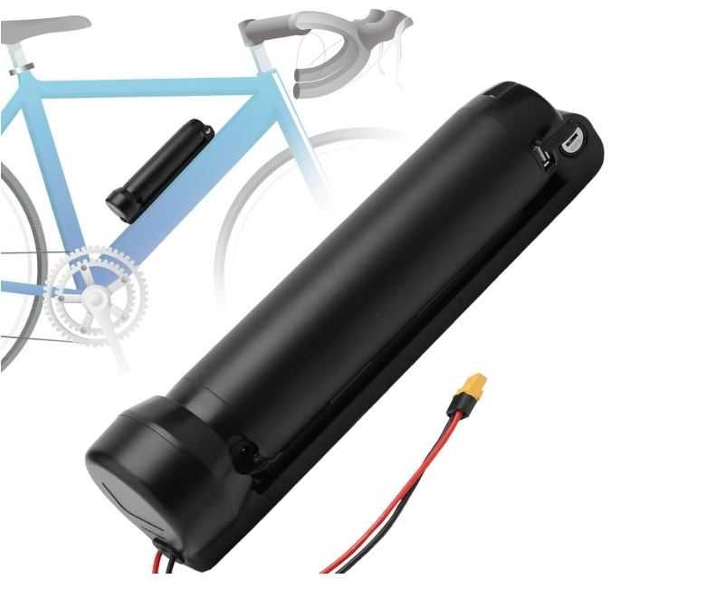 Lekka bateria mała 2.5 kg Bateria 36V/10Ah z ładowarką 2A do roweru elektrycznego na ramę