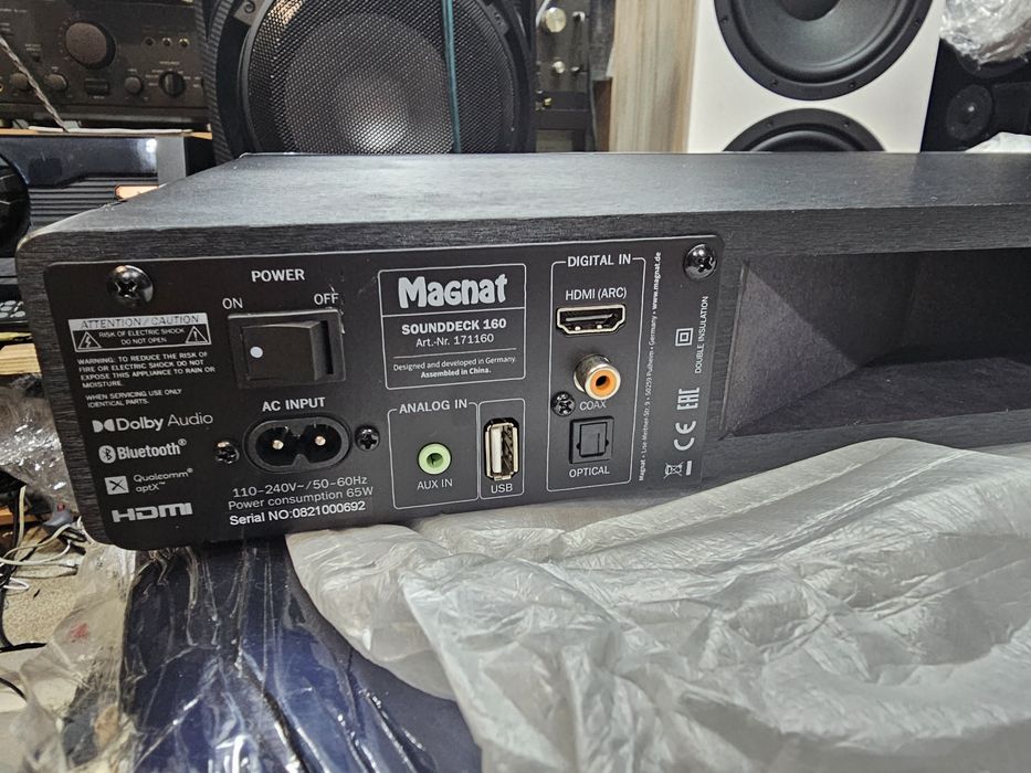 Саундбар Magnat Sounddeck 160 Новий! HDMI ACR BLUETOOTH OPTICAL  Dolby