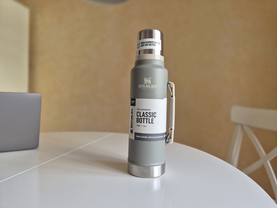Термос Stanley Legendary Classic bottle 1.4 л сірий з США