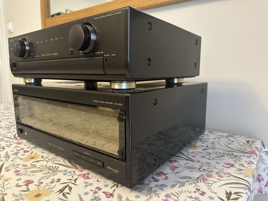 Zestaw Technics SE-A2000 & SU-C2000 + org. Pilot - stan gabinetowy