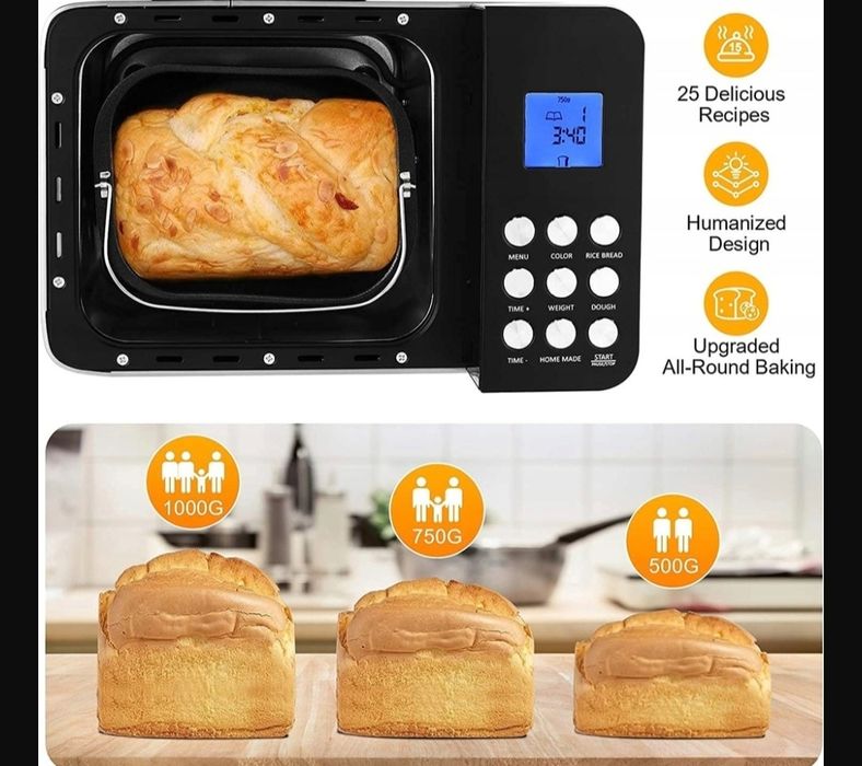 Wypiekacz do chleba Nictemaw 500 W