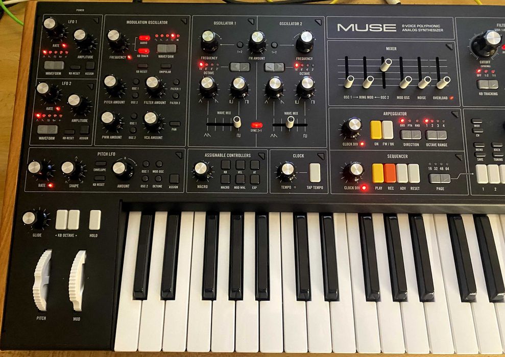 Sintetizador Analógico Moog Muse