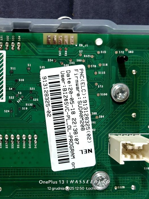 Moduł sterujący panelem pralki Electrolux 700 SteamCare