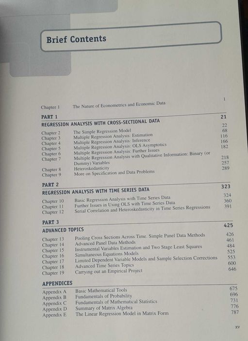 Introductory Econometrics de Jeffrey M. Wooldridge