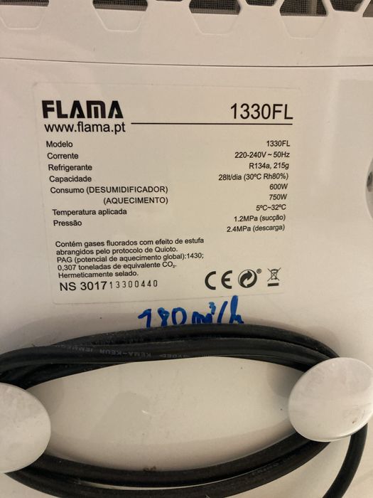 Desumidificador 18l/h