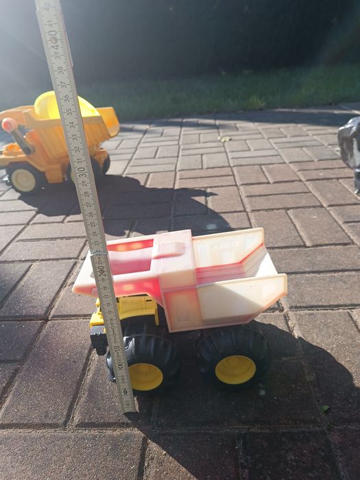 Autka koparka do pisaku nad morze do piaskownicy dla dzieci