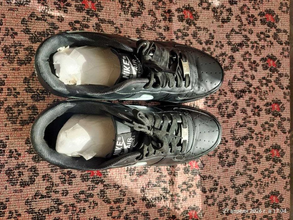 Мужские кроссовки Nike Air Force Черные