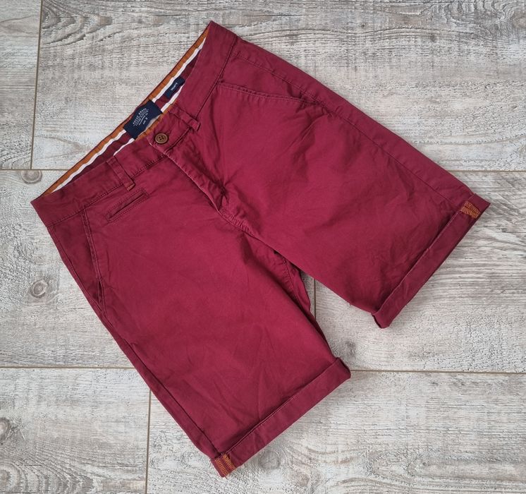 Spodenki męskie bordowe