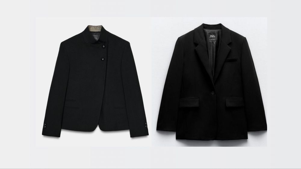 Блейзер Zara xs-s піджак zara чорний