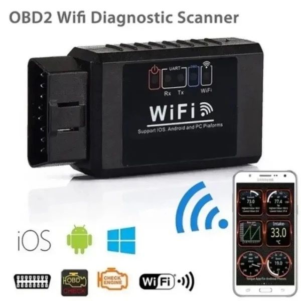 OBD2 с Wi- Fi ELM327 V 1,5 авто сканер диагностический адаптер наличии
