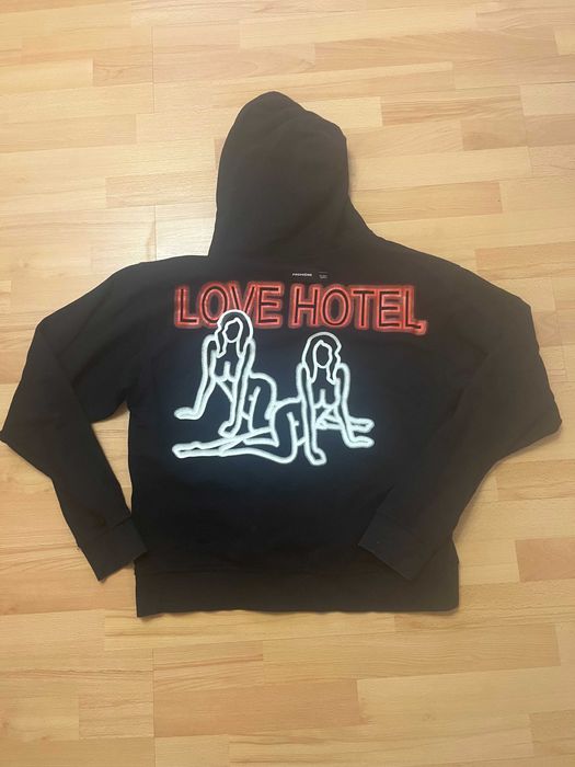 Bluza hoodie Premiere "Love Hotel" oversize