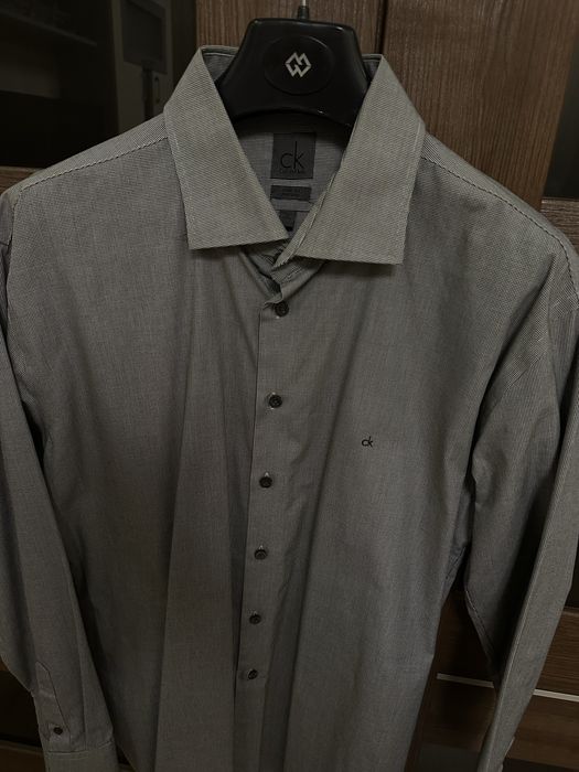Чоловіча Сорочка/Рубашка CALVIN KLEIN розмір L. Slim Fit. 100% Оригінал. Ідеальний стан.